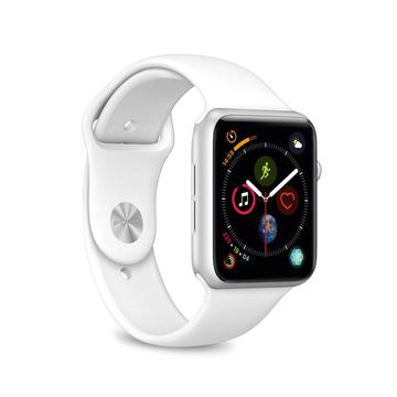 Apple Watch Series Ultra 2/Ultra/10/9/8/SE (2022)/7/SE/6/5/4/3/2/1 Puro Icon Silicone Band - 49mm/46mm/45mm/44mm/42mm