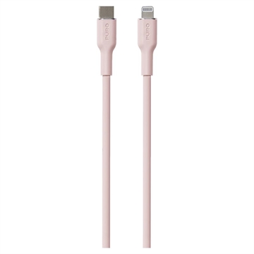 Puro Icon Soft USB-C / Lightning kábel - 1,5 m - ružový