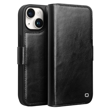 iPhone 15 Qialino Classic Wallet Leather Case