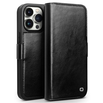 iPhone 15 Pro Max Qialino Classic Wallet Leather Case