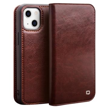 Qialino Classic iPhone 14 Plus Wallet Leather Case