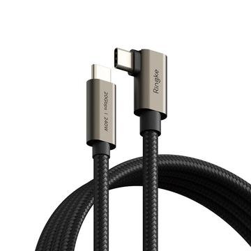 Ringke USB 3.2 2x2 Type-C Cable PD240W - 90-degree, 1m, 20Gbps