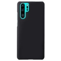 Huawei P30 Pro Pogumované Plastové Puzdro - Čierne