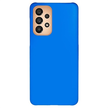 Samsung Galaxy A33 5G Gumberized Plastic Pase - Blue