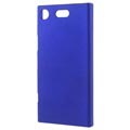 Sony Xperia XZ1 Compact Rubberized Plastic Cover (Open Box - Excellent) - Dark Blue