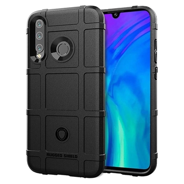 Honor 20 Lite Rugged Shield TPU Puzdro - Čierna