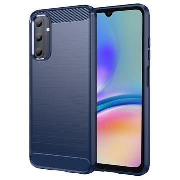 Samsung Galaxy A05s Puzdro z Brúseného TPU - Uhlíkové Vlákno