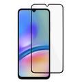 Samsung Galaxy A05s Úplný chránič sklenenej sklenenej obrazovky - Čierny okraj