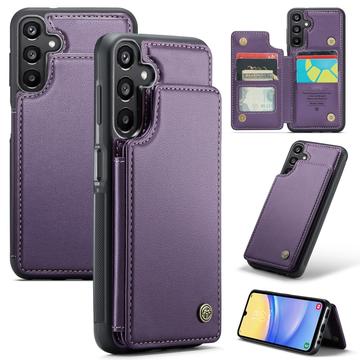 Samsung Galaxy A15 Caseme C22 Case RFID Card Wallet - Purple