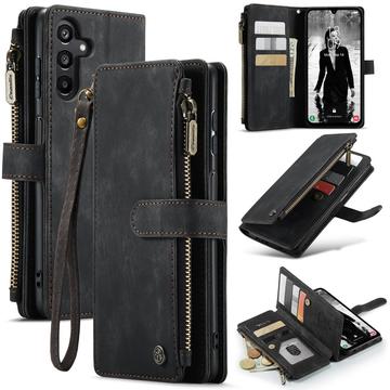 Samsung Galaxy A15 Caseme C30 Multifunctional Wallet Case - Black