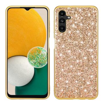 Glitter Series Hybridné puzdro Samsung Galaxy A15 - Zlato