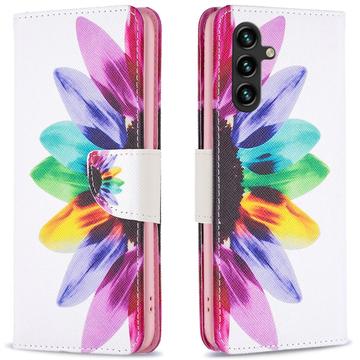 Samsung Galaxy A16 Wonder Series Wallet Case - Flower