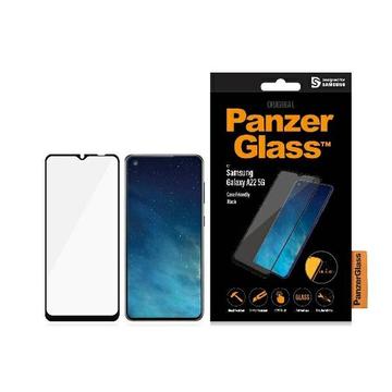 Samsung Galaxy A22 5G PanzerGlass Case Friendly Ochrana Obrazovky - Čierny Okraj