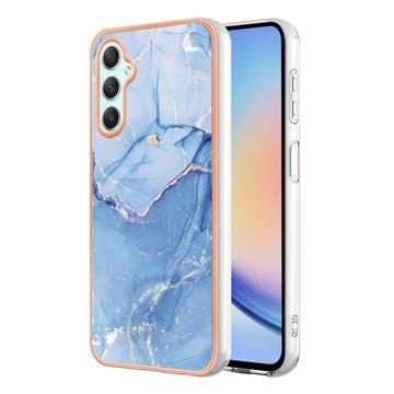 Samsung Galaxy A25 Marble Pattern Electroplated IMD TPU Case