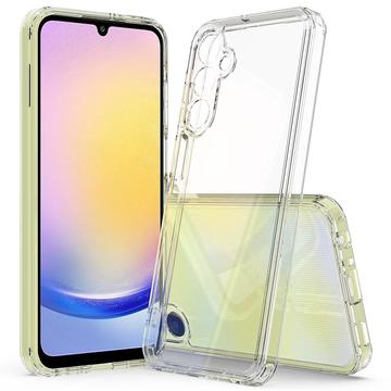 Samsung Galaxy A25 Odolné Voči Poškriabaniu Hybridné Puzdro - Transparentné