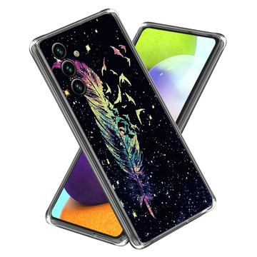 Samsung Galaxy A25 Štýlové Ultratenké Puzdro TPU - Perie