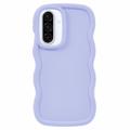 Samsung Galaxy A36 Candy Color Wavy TPU Case - Purple