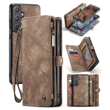 Samsung Galaxy A55 Caseme 008 2-in-1 Multifunctional Wallet Case - Brown