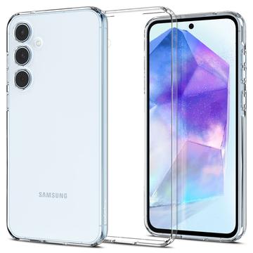 Puzdro TPU čisté kvapalné kryštály Samsung Galaxy A55 - čisté