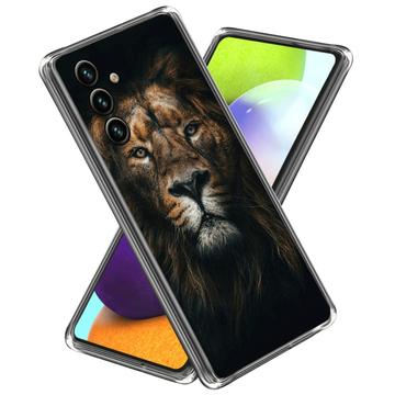 Samsung Galaxy A55 Štýlové Ultratenké Puzdro TPU - Lev