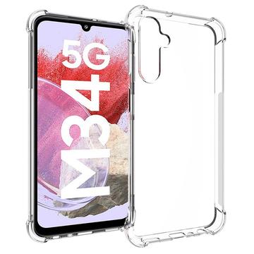 Samsung Galaxy F34/M34 5G Nárazuvzdorné Puzdro TPU - Priehľadné