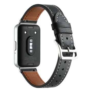 Samsung Galaxy Fit3 Genuine Leather Strap - Black