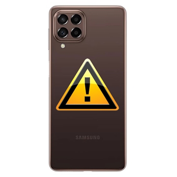 Samsung Galaxy M53 Opravy Krytu Batérie - Hnedá