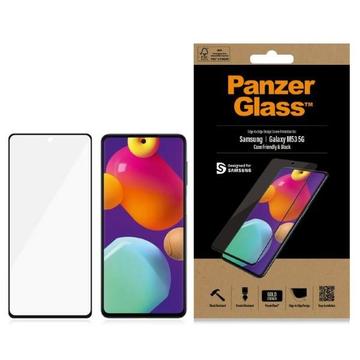 Samsung Galaxy M53 PanzerGlass Case Friendly Ochrana Obrazovky - Čierny Okraj