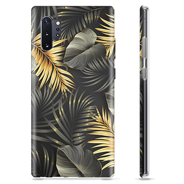 Samsung Galaxy Note10+ puzdro TPU - Zlaté listy