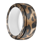 Samsung Galaxy Ring Anti-Scratch Silicone Case - Size: 6/7/8/9 - Leopard Print