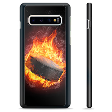 Samsung Galaxy S10 ochranný kryt - Ľadový hokej