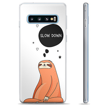 Samsung Galaxy S10+ puzdro TPU - Spomaľ