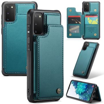 Samsung Galaxy S20 FE 5G/S20 FE 2022 Caseme C22 Case RFID Card Wallet - Green