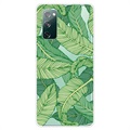 IMD Samsung Galaxy S20 Fe TPU Case - Zelené listy