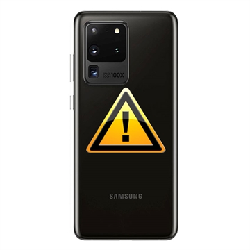 Samsung Galaxy S20 Ultra 5G Oprava krytu batérie - čierna