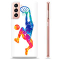 Samsung Galaxy S21 5G puzdro TPU - Slam Dunk