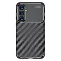 Samsung Galaxy S23 FE Beetle Puzdro TPU z Uhlíkových Vlákien - Čierne