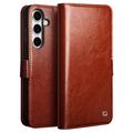 Samsung Galaxy S24 FE Qialino Classic Wallet Leather Case