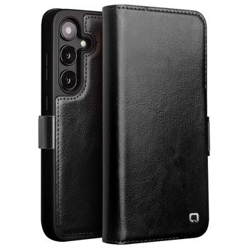 Samsung Galaxy S24 Qialino Classic Wallet Leather Case