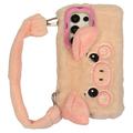 Samsung Galaxy S24 Ultra Plush Piglet Case with Kickstand & Hand Strap