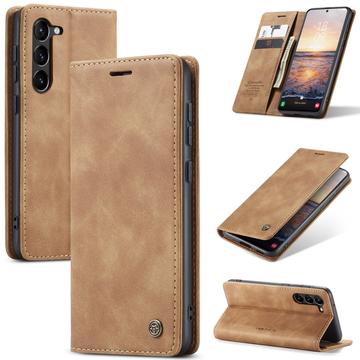 Puzdro do Peňaženky Caseme 013 Samsung Galaxy S24+ - Brown