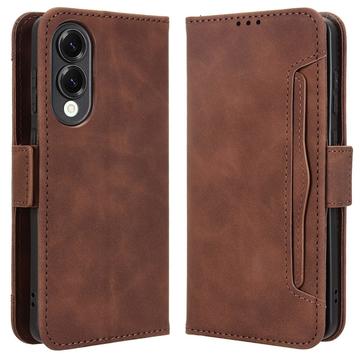 Samsung Galaxy S25 Edge Cardholder Wallet Case - Brown