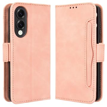 Samsung Galaxy S25 Edge Cardholder Wallet Case - Pink