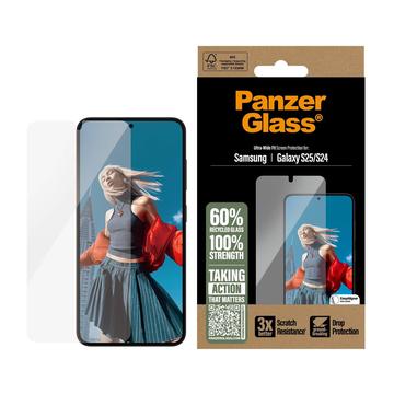 Samsung Galaxy S25 PanzerGlass Ultra-Wide Fit Ochrana Obrazovky - 9H