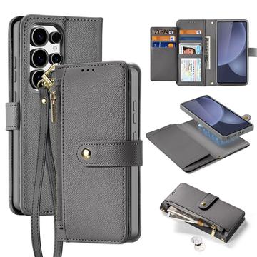 Samsung Galaxy S25 Ultra Dux Ducis Lawa Wallet Leather Case w. Magnetic Cover