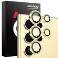 Samsung Galaxy S25 Ultra Northjo Camera Lens Protector Set - Gold