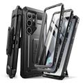 Samsung Galaxy S25 Ultra Supcase Unicorn Beetle Pro 2-Set Hybridné Puzdro - Čierna