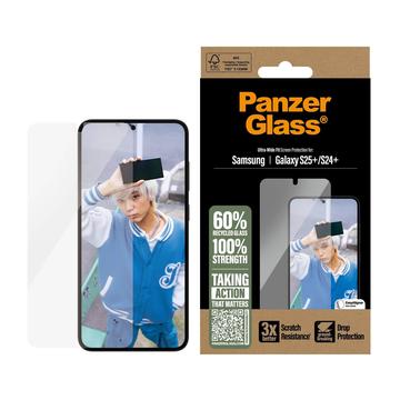 Samsung Galaxy S25+ PanzerGlass Ultra-Wide Fit Ochrana Obrazovky - 9H