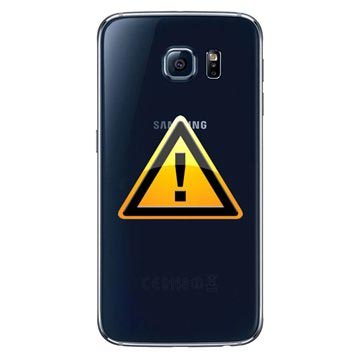 Samsung Galaxy S6 Oprava krytu batérie - čierna