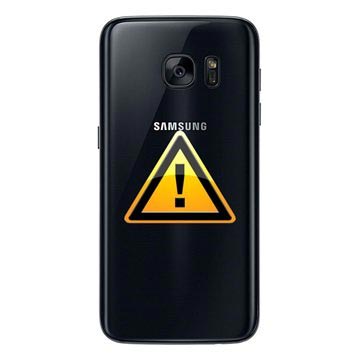 Samsung Galaxy S7 Oprava krytu batérie - čierna